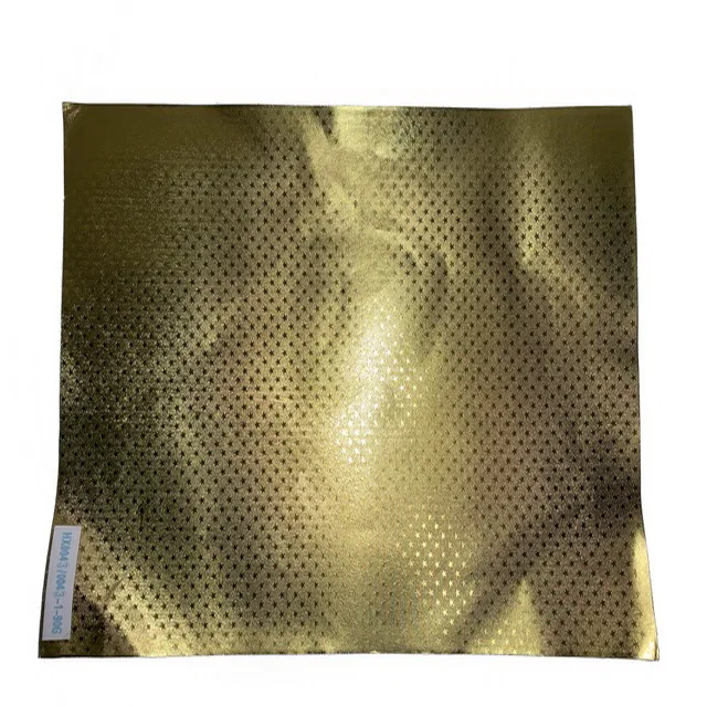 Printed Embossing Gold Aluminum Laminate Aluminium Foil Craft Paper For