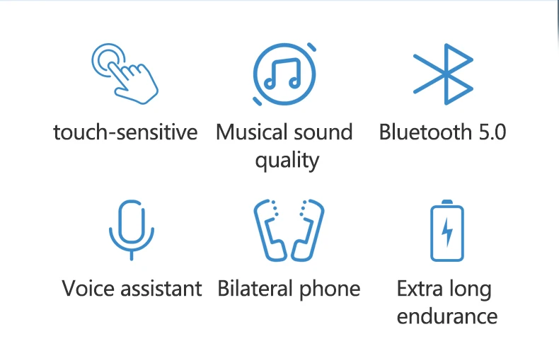 inpods 12 tws original bluetooth 5.0 earphone bluetooth Headset wireless earphones bluetooth black red inpod 12 tws 2019 - ANKUX.COM