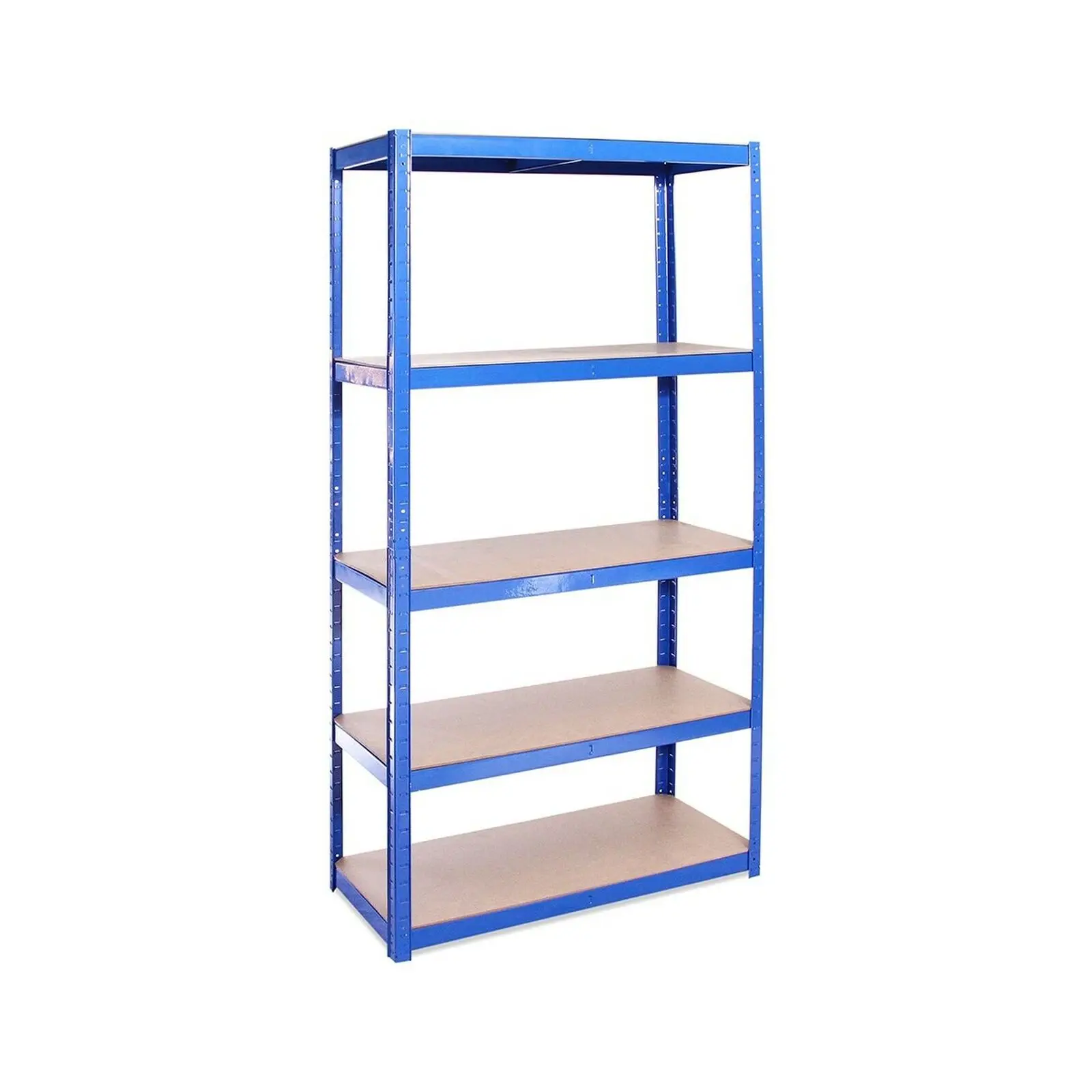 Blue/black Slotted Angle Boltless Shelving Steel Metal Boltless ...