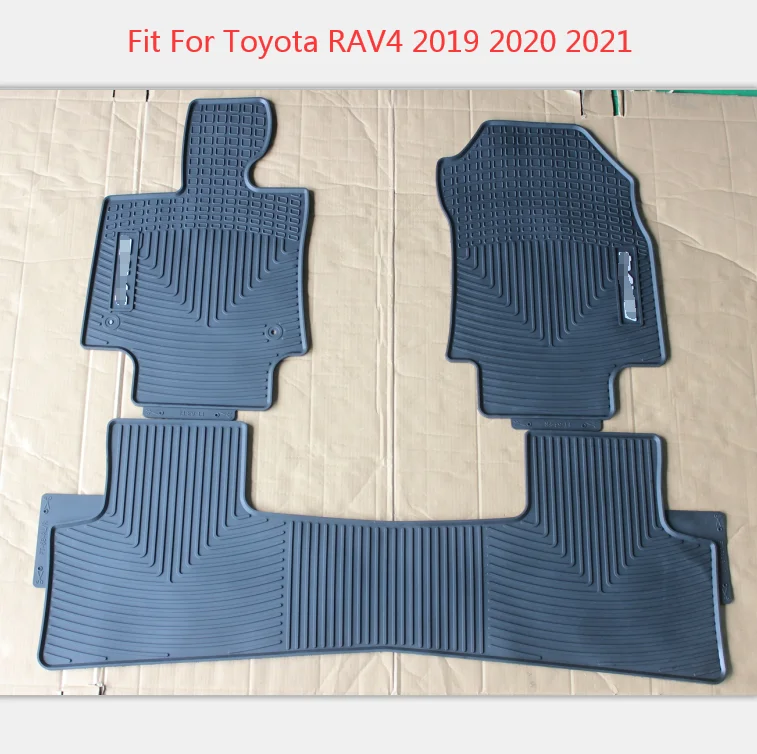 Non Skid Design Full Set Position Custom Fit Car Floor Mats For Rav4