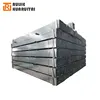 Steel box section standard sizes 50x50 Pre Galvanized steel pipe 0.8mm thin wall steel square tubing