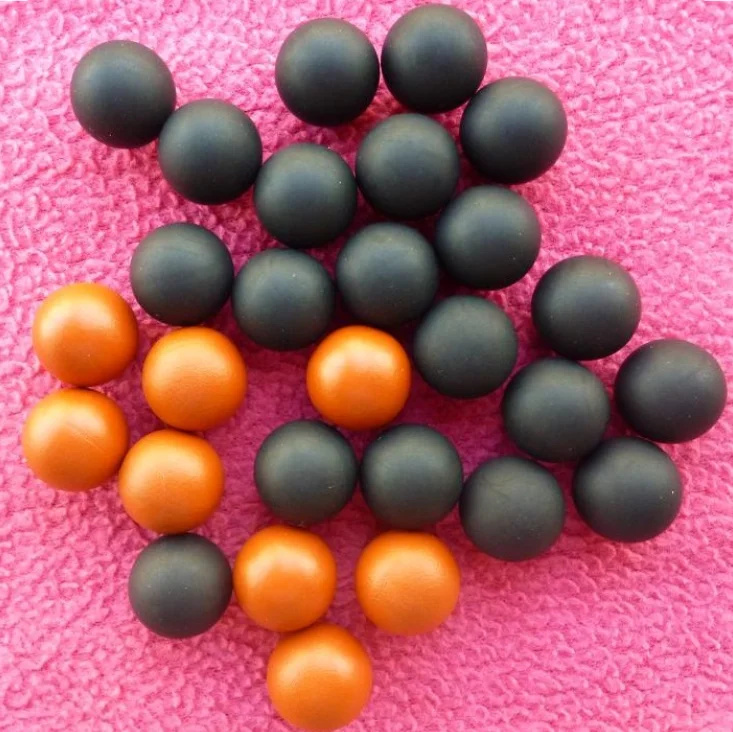 9mm 20mm 40mm 50mm 3 inch Mini Solid Soft Silicone Rubber Ball