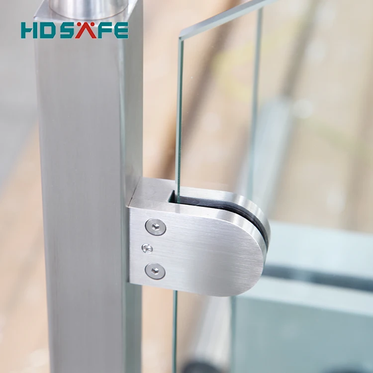 Stainless Steel Handrail Glass Clamp Glass Clip For Railing Post Buy Stainless Steel Handrail