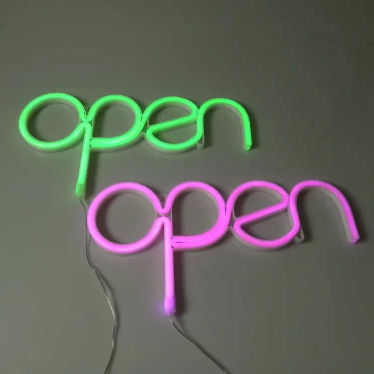 New customize shape Led neon light sign room decoration lighting hotel resterants use led neon letters sign lights