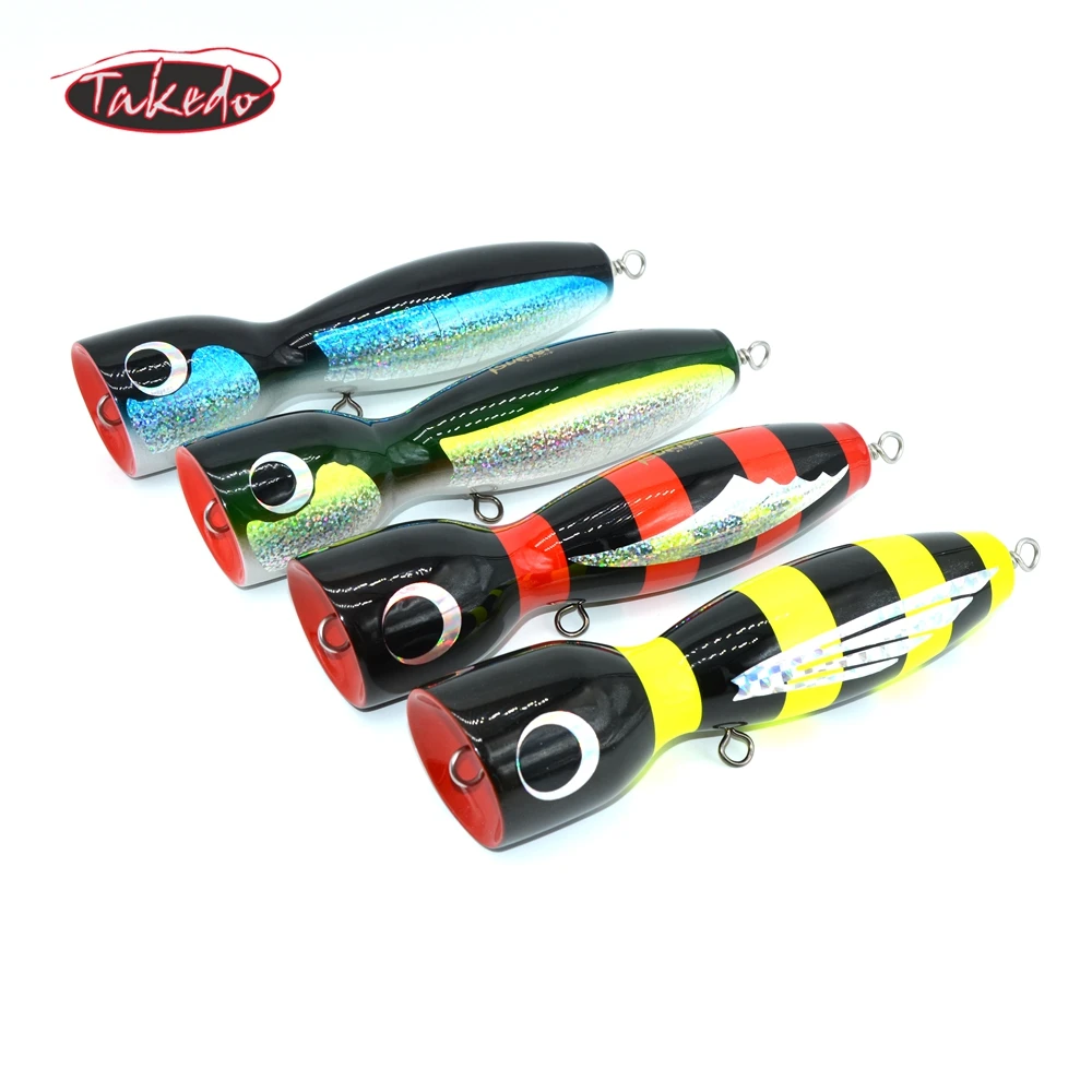 Jack Lures B Popper Topwater Jerkbait Crankbait Fishing Lure Bass Pike Perch