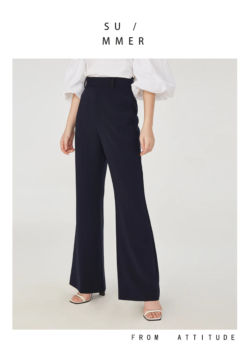 flare bottom trousers