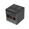 Security wireless FM radio alarm clock wifi camera built in bluetooth speaker ip cctv table clock camera
