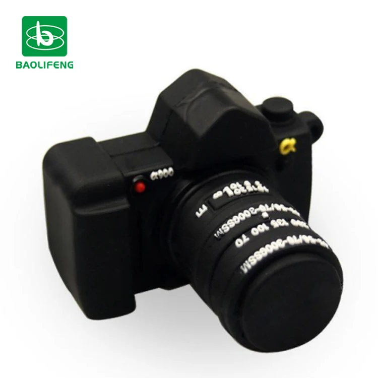 PVC cartoon camera usb flash drive 2gb 4gb 8gb 16gb 32gb camera usb memory stick pendrive - ANKUX.COM