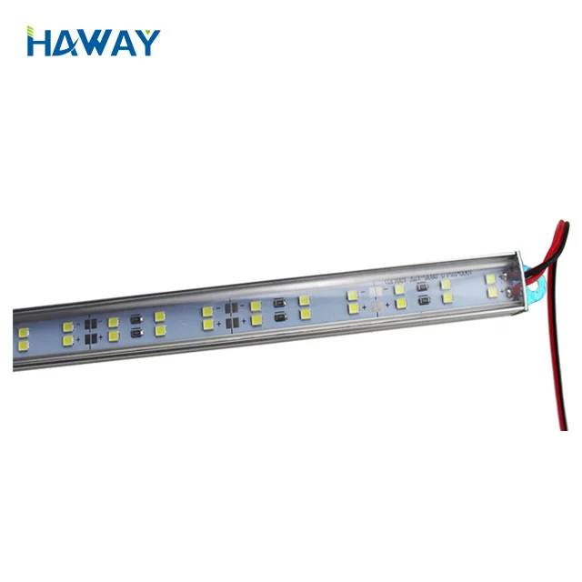 Factory price smd2835 120 pcs/m  led strip light bar 100mm  12V W/WW/CW  Light Strips with U/V Aluminium housing