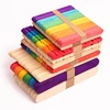 toy baby gym DIY popsicle ice cream stick Colorful handicrafts Artistic creativity Children's Toys presents for 10 year old boys