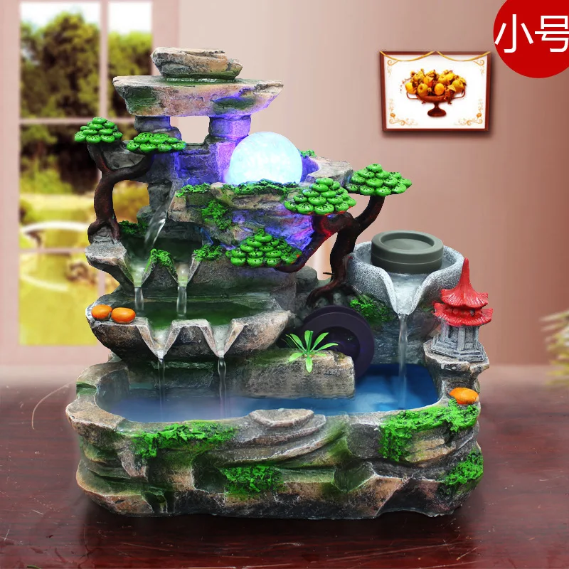 Resin Water Fountain Decoration,Moving,Opening,Recruitment,Technology ...