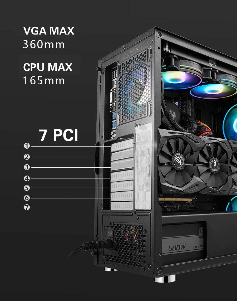Ti 2080 Aluminum Panel Atx Computer Case Power Train Pc Case Buy Atx