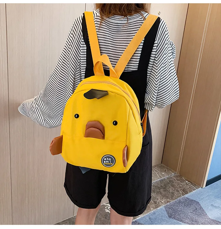 Wholesale Fashion Hipster Cute Canvas School Backpack Bag for Kids