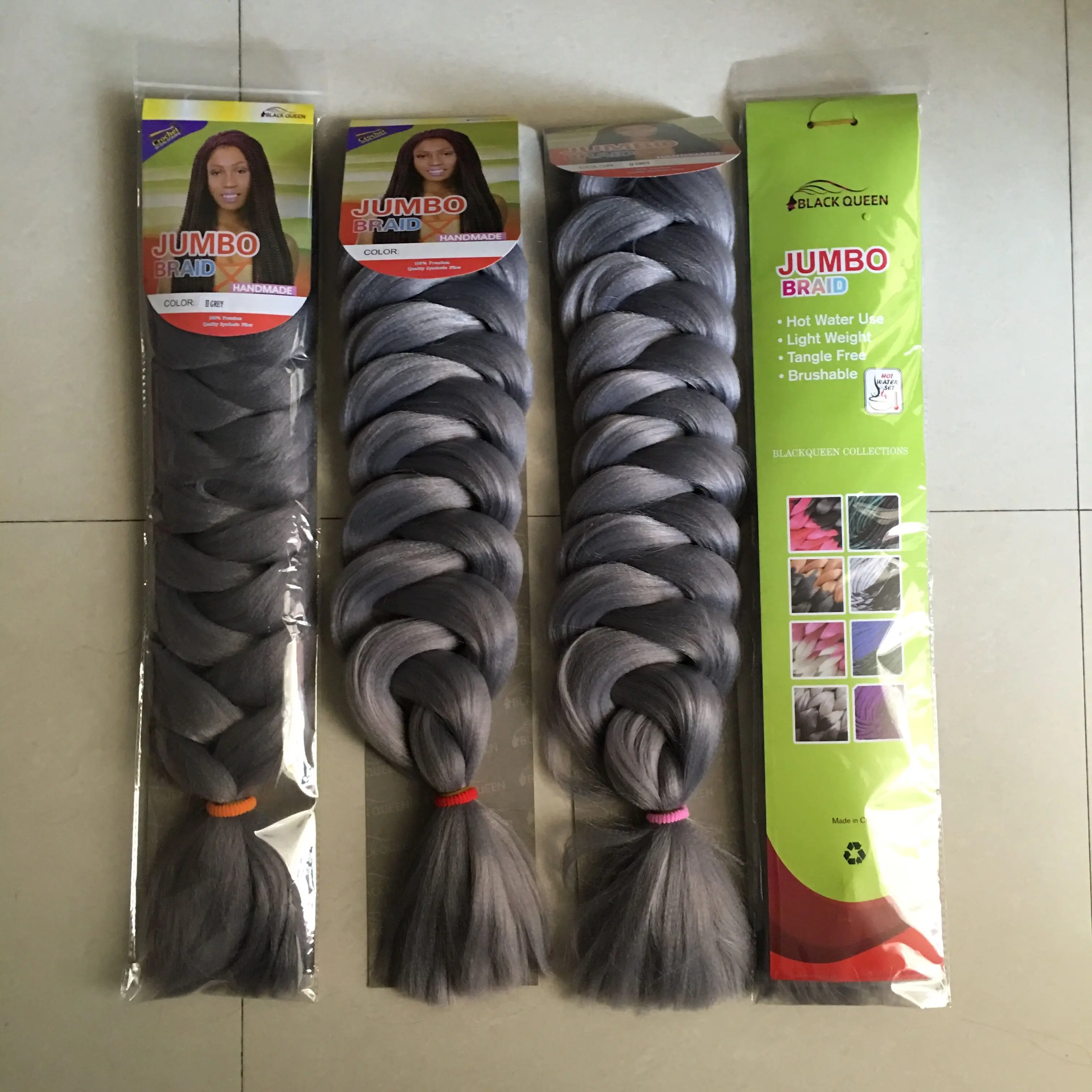 82inch 165g Long Factory Price Synthetic Hair Extension Wholesale Xpression Braiding Hair - Buy ...