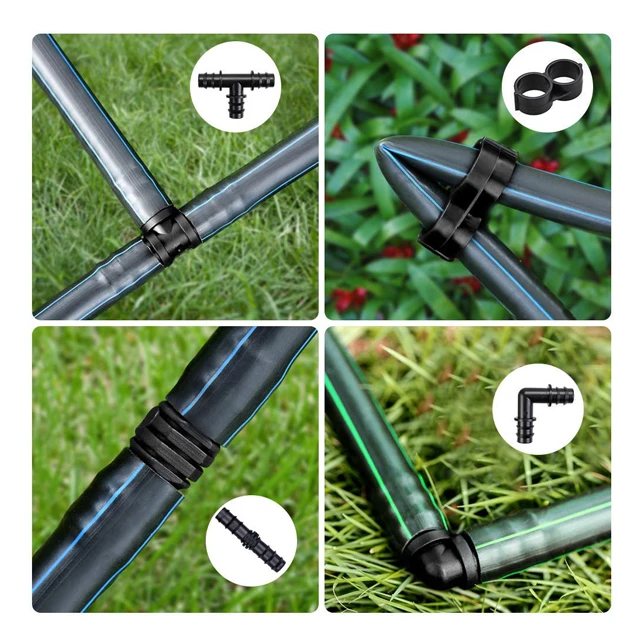 Irrigation Barbed Elbow Connector Agricultural Garden Drip Irrigation