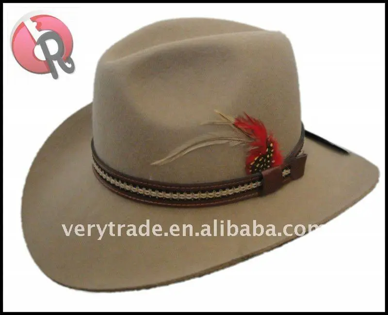 100% Australia Wool Felt Cowboy Hat,Fashion Cowboy Hat,West Cowboy Hat ...