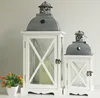 White four-cornered wood lantern wedding decoration