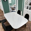 Panel white marble Big Size Porcelain Tile Slab Countertop and Table Tile