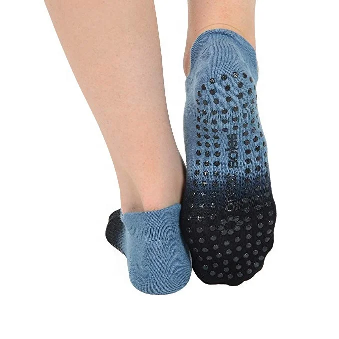 Antiskid Silicone Grips Socks Ideal For Pilates,Yoga Exercise