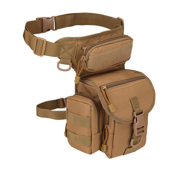 Outdoors Military Camouflage Army Bag Leg Belt Bag Hunting Military ...