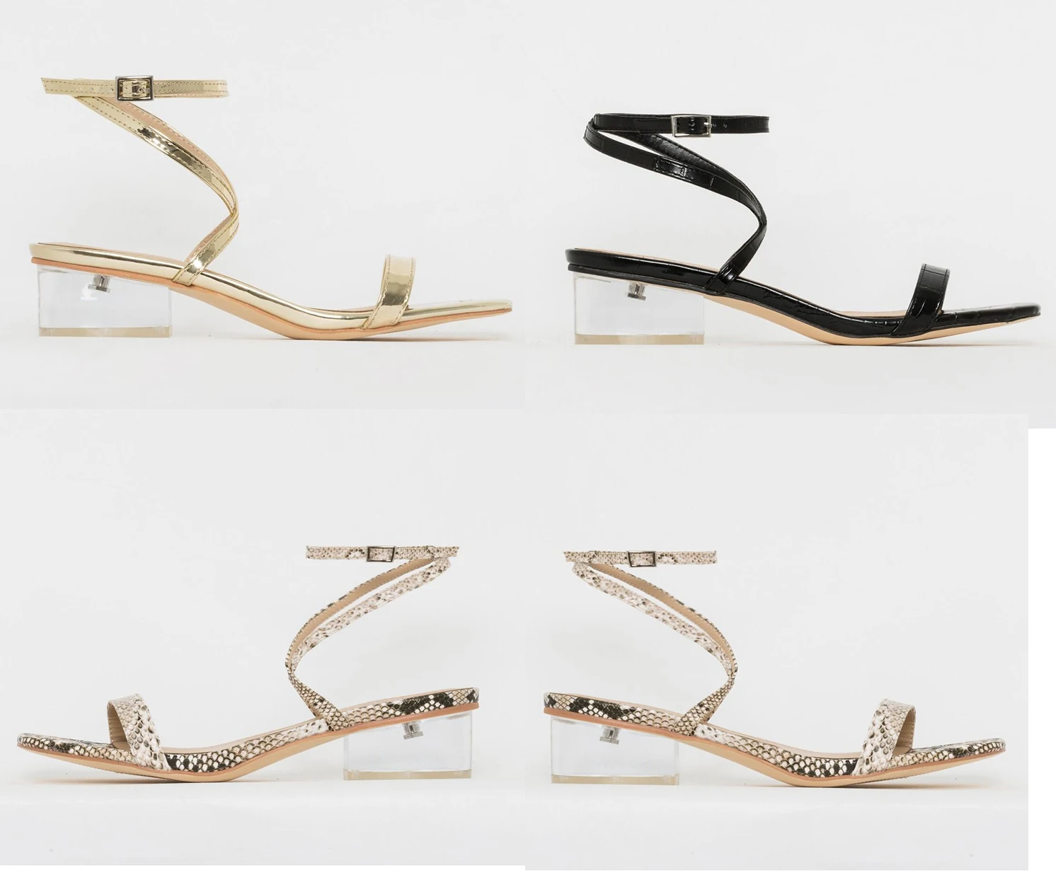 low heel sandals 