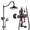 Best selling zinc handle multifunctional faucet shower set familly hotel bathroom antique shower set
