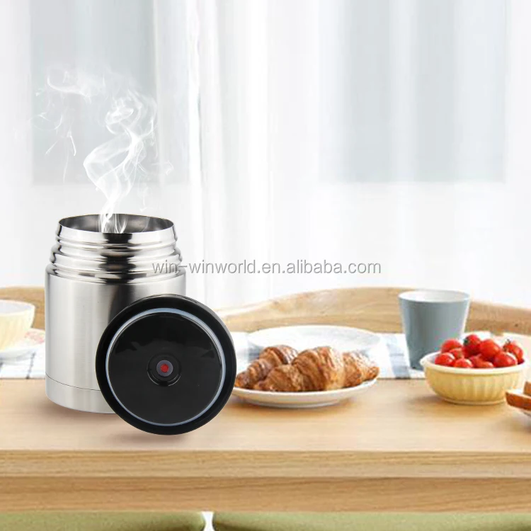 ¡superventas En Amazon! Frasco De Acero Inoxidable Para Alimentos 18/8