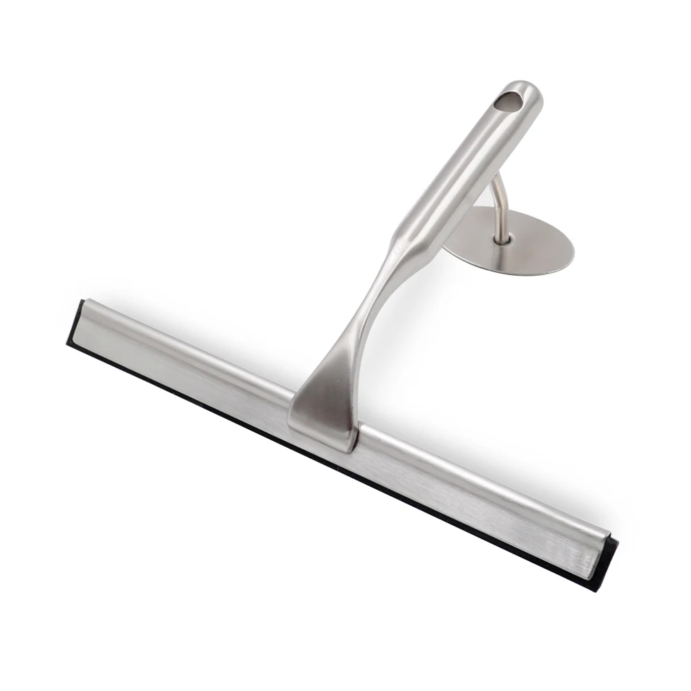 Heavy Duty Stainless Steel Squeegees for Showers All-Purpose Bathroom Window Squeegee Glass Shower