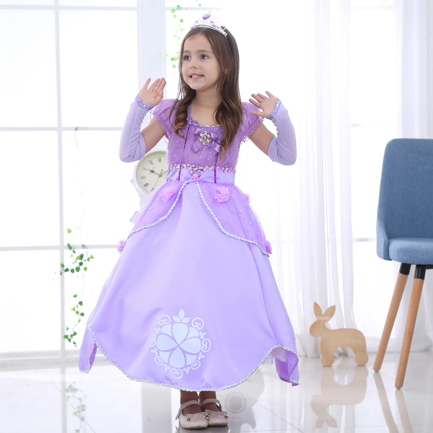 Cosplay Sofia The First Party Costume Carnival Pretty Girls Birthday ...