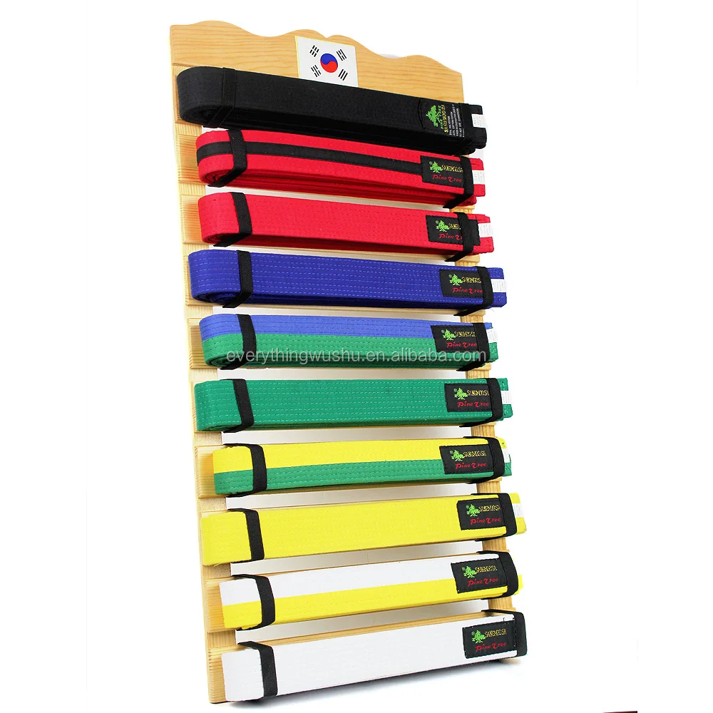 Martial Arts Belt Holder Karate Taekwondo Judo Belt Display Holder Karate Belt Racks