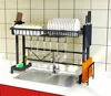 2019 New Arrival Adjustable And Reinforced High Quality Standing Type Storage Kitchen Rack Over Sink Dish Drying Rack