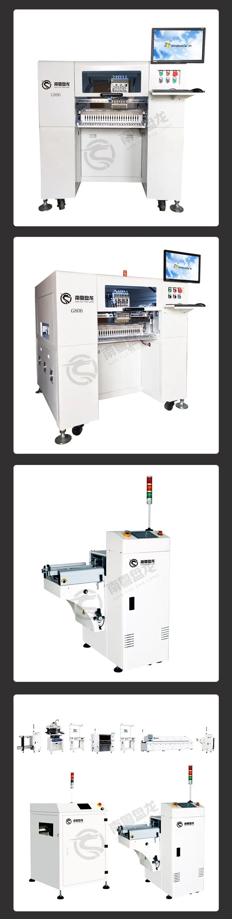 Multifunctional Automatic SMT Pick and Place Machine with high quality