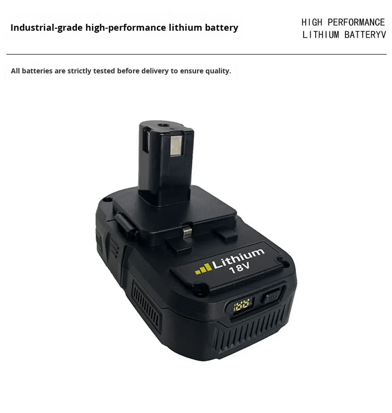 Competitive Li-ion Battery Pack for Ryobi 18V Power Tool P109-Rechargeable 2000-3500mAh in Stock