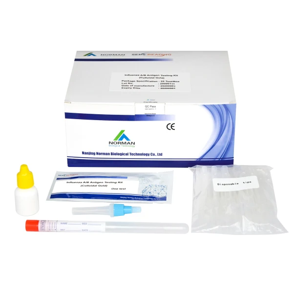 Influenza A B Antigen Test Strip Rapid Flu Influenza A B Diagnostic
