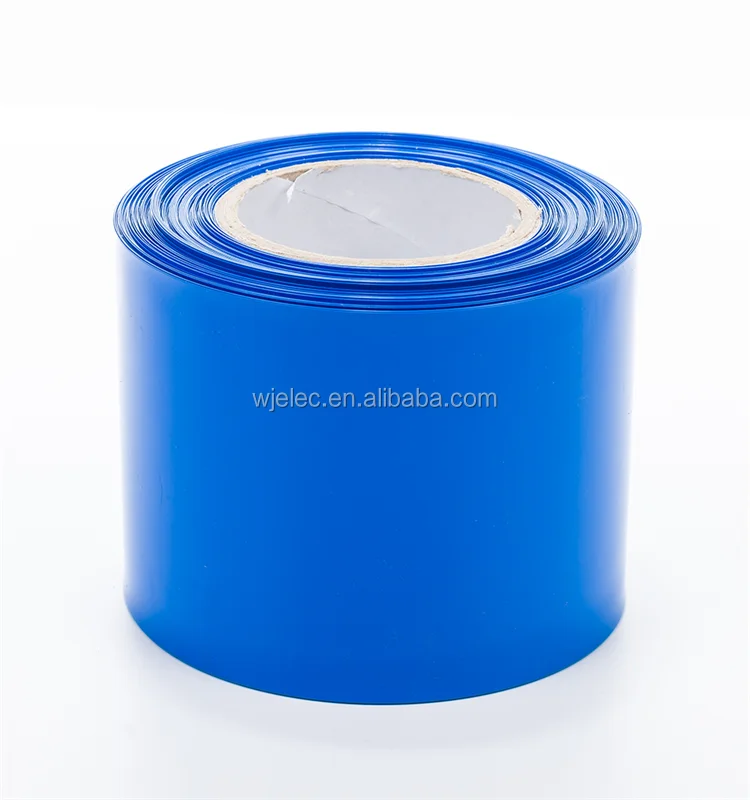 Heat Shrink Tube Schlauch Wrap Sleeve blau 150mm x 1 Meter 18650 Batterie UK Lager 