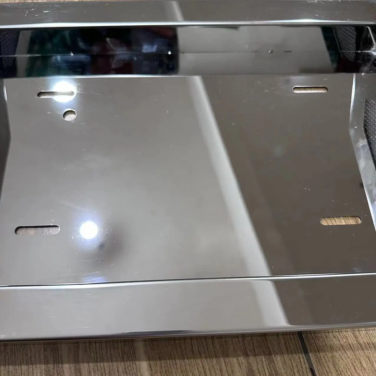 GHCD New Product High Quality  Japanese Truck LED Stainless Steel  License Plate Frame Size 44*26 Factory Direct Sales manufacture
