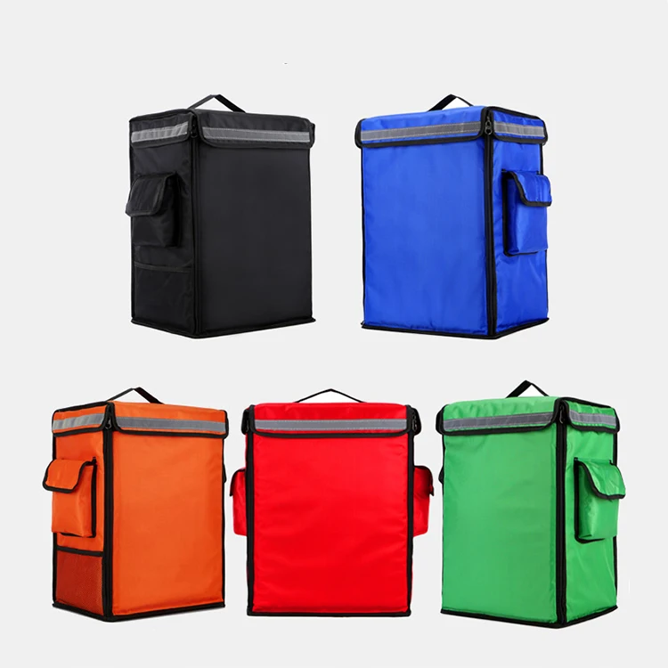 Foldable Waterproof Delivery Food Warmer Cooler Bag Motorcycle,Restaurant Delivery Delivers 58L Backpack Delivery Bag