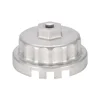 64.5mm 14 Flutes End Socket Square Drive Cap Socket Remover Socket Tool Auto Car Repair Tools Oil Filter Wrench
