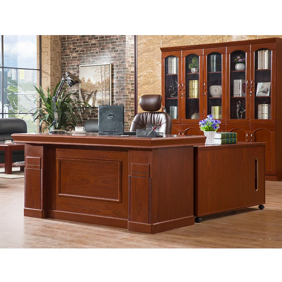 Veneer Table Office Wooden High End Office Desk Boss Office Table Buy