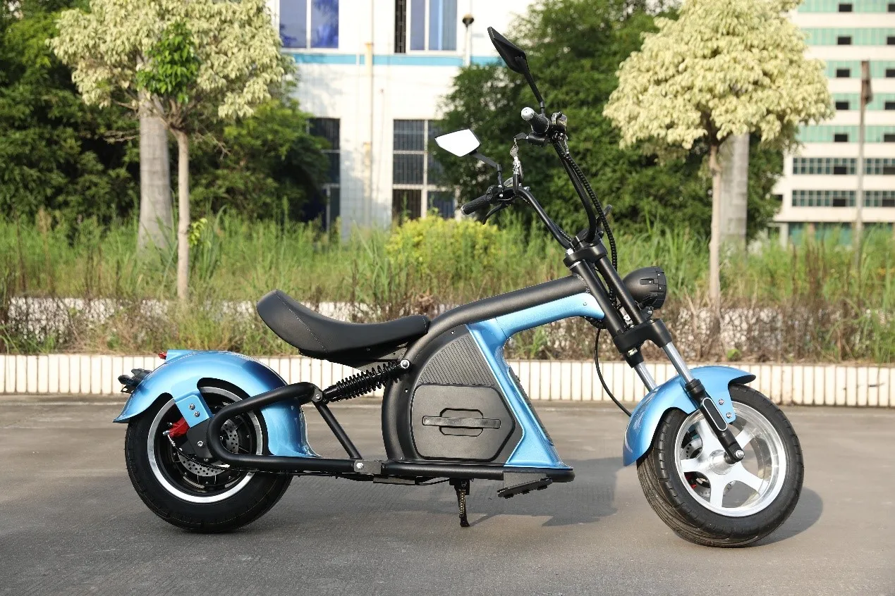 2022 Hot Sale 3000W Fat Tire Electric Scooter Citycoco Motorcycle in US Warehouse