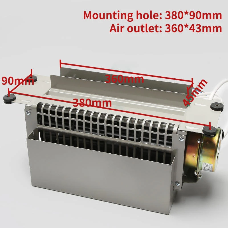 Lift Cabin Elevator Fan, FB-9B-D, Stainless Steel - detail 6