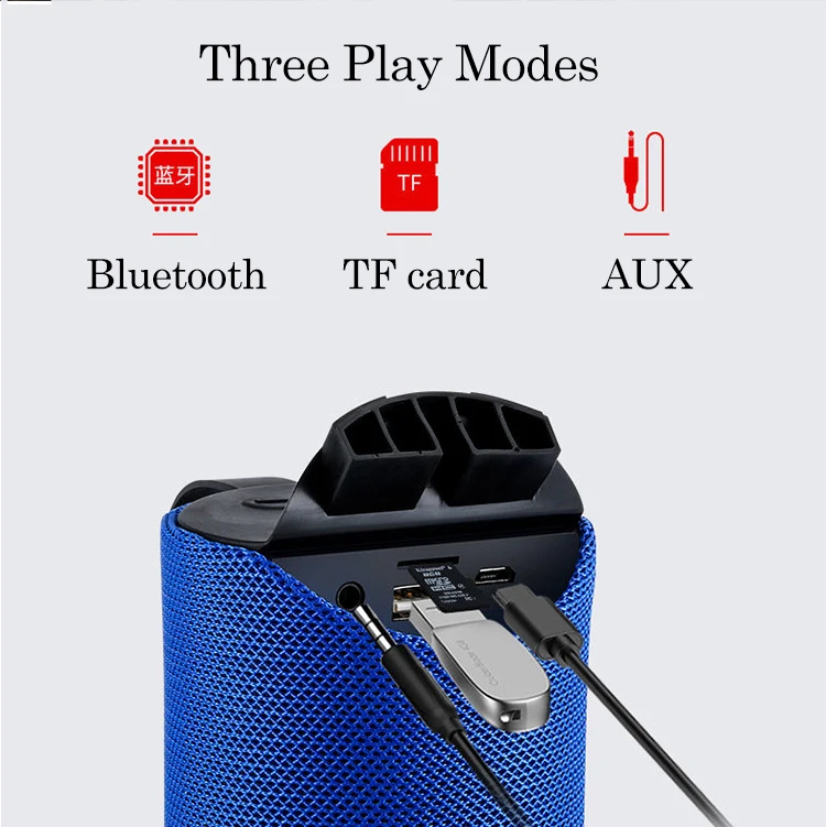 Trending Products High quality mini speaker stereo shower bluetooth Dj Music Portable with music good sound - ANKUX.COM