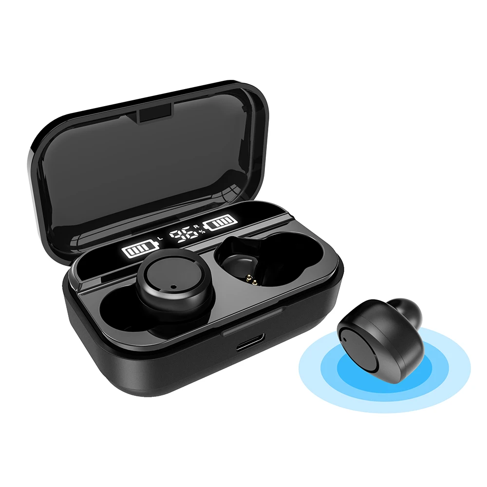 Free Shipping Mini Waterproof Tws Ear Pods True Wireless Earbuds - Buy ...