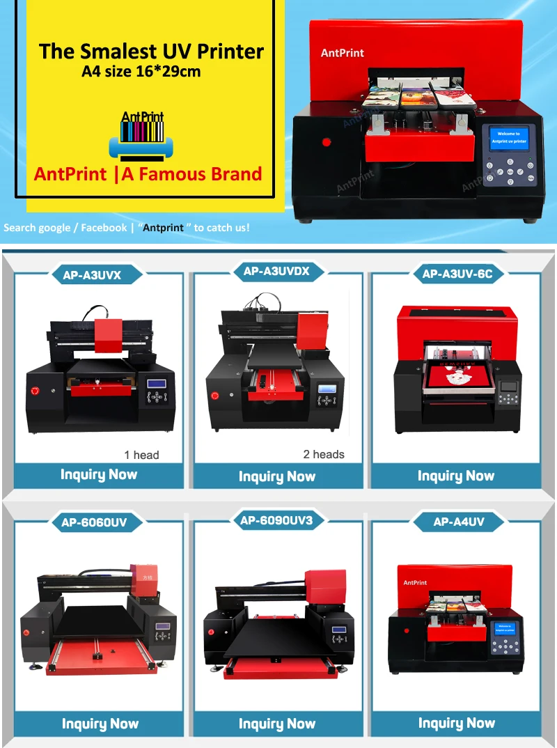 Multifunctional A4 Portable Direct Uv Printer For Printing On Plastic