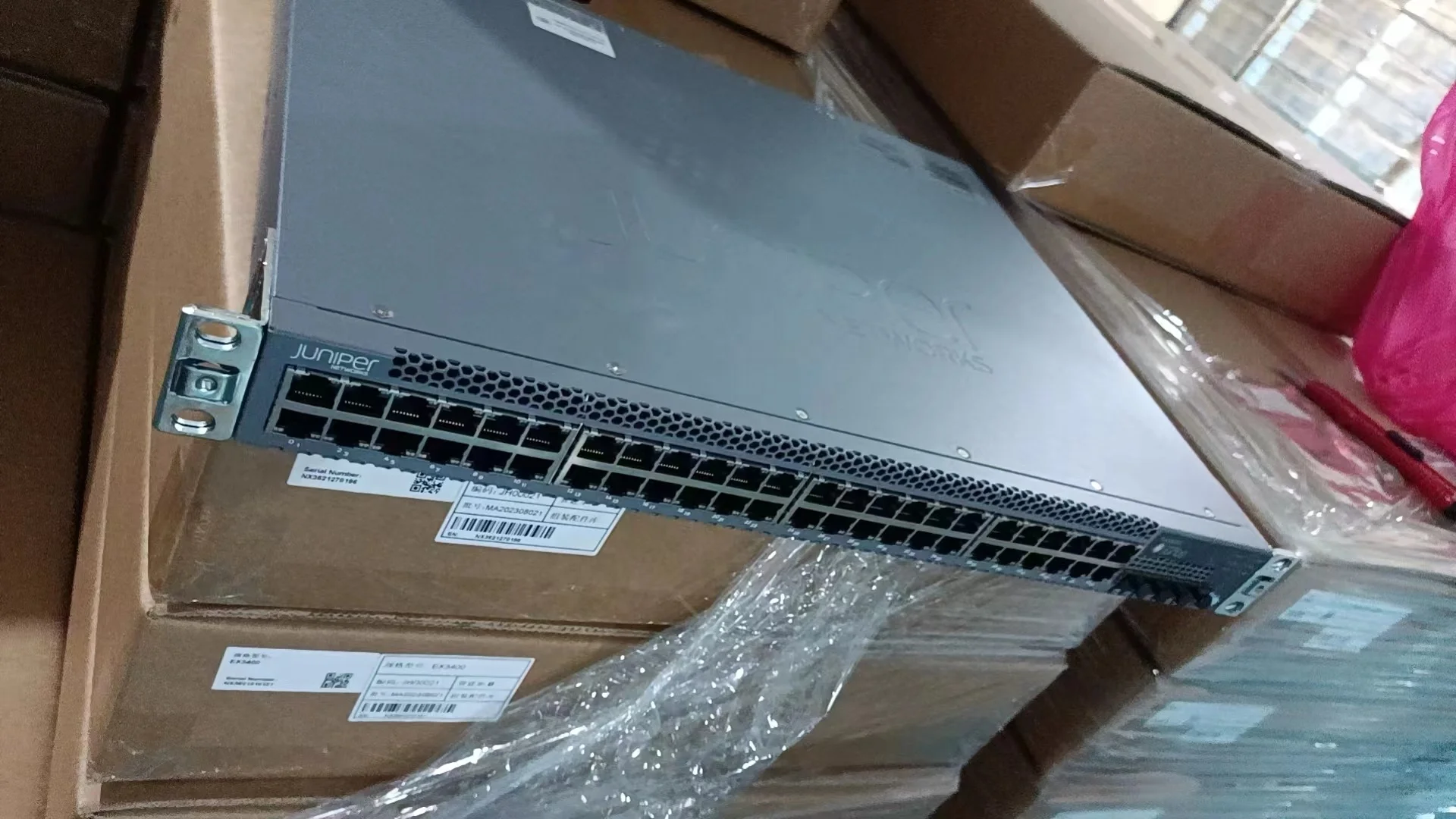 Juniper Switch Ex340048t Ex3400 Series 48port Gigabit