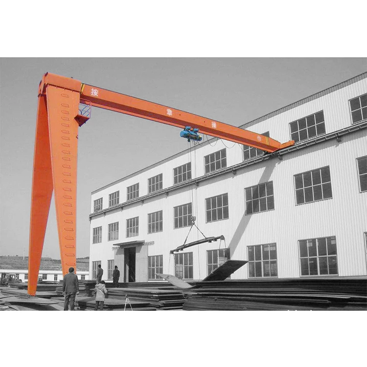 professional single girder exproof gantry crane 12t