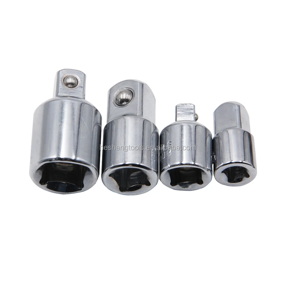 1/4 to 3/8 Adapter 1/2x3/8 & 3/8x1/4 Reducers 3/8 to 1/2 Adapter ABN Socket Reducer Adapters Impact Cheater 4pc Set 