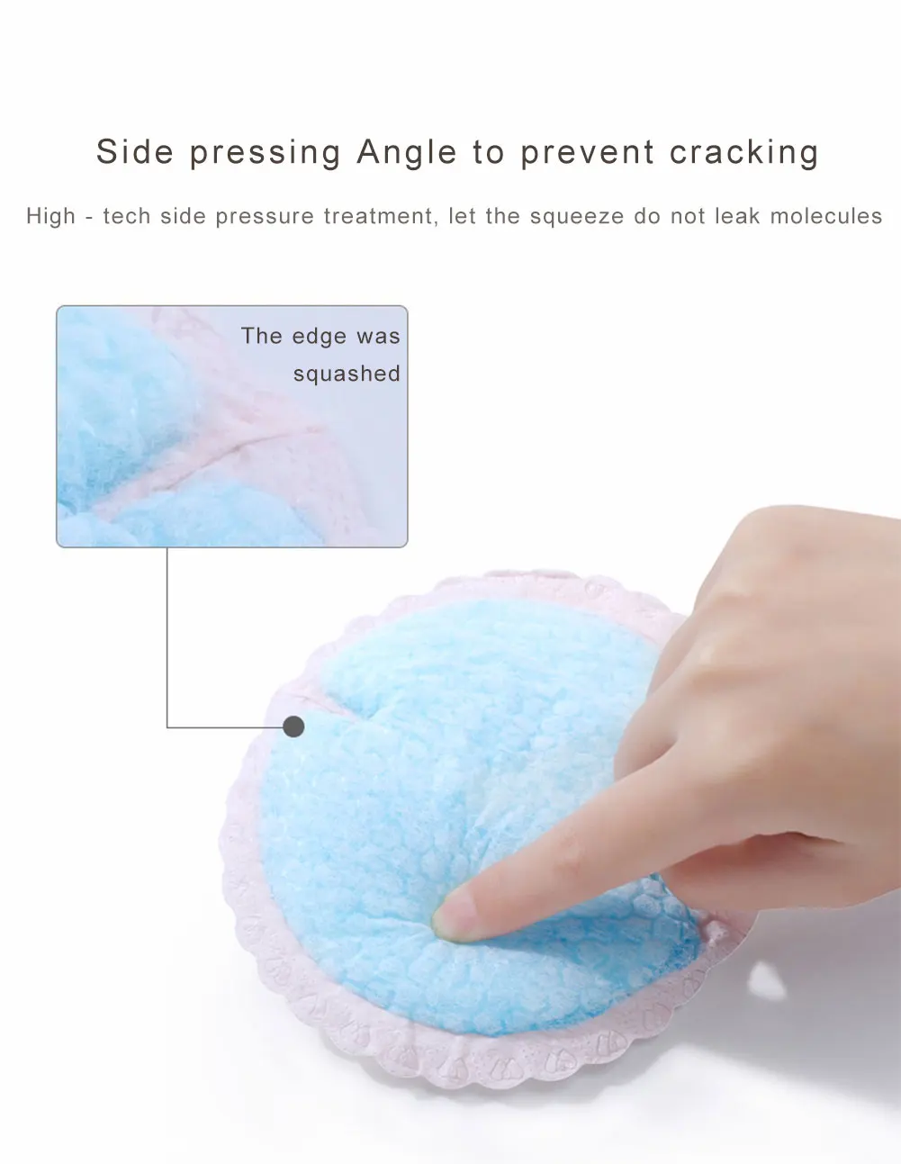 Customize 3 Layer Bamboo Breast Nursing Pads For Women,Disposable