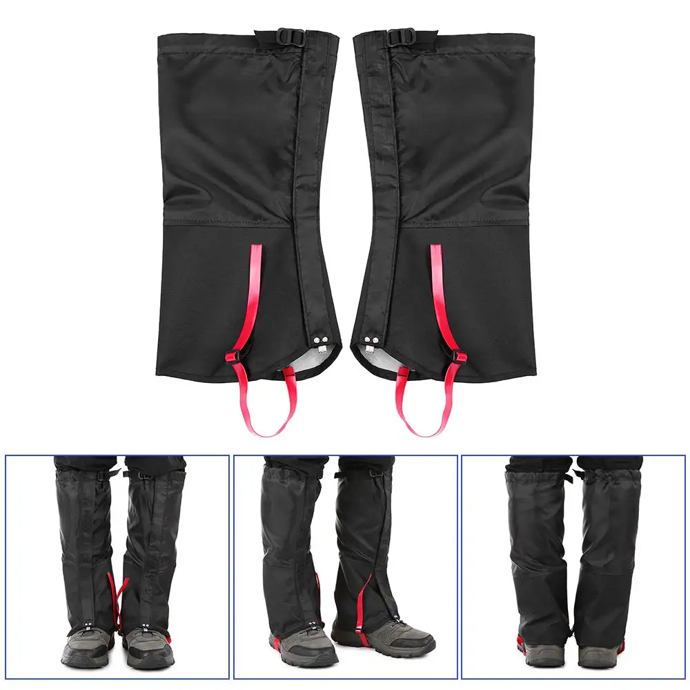 Outdoor Mountain Snow Leg Gaiters Windproof Waterproof Shoes Cover Dust