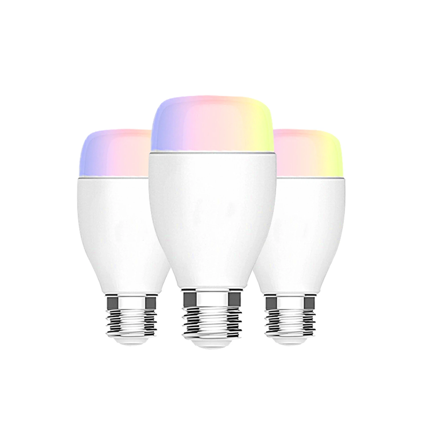 Smart Home IOT System With Intelligent Colored Led Smart Light Bulbs App Scenes